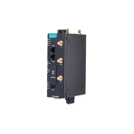 Moxa (UC-3424A-T-LTE) Arm® Cortex®-A53 keturių branduolių 64-bitų 1.4 GHz pramoninis kompiuteris, komplektacija: 2 Ethernet prievadai, 2 RS-232/422/485 nuosekliojo ryšio prievadai, 2 CAN prievadai, 1 USB 2.0 prievadas, built-viduje LTE Cat. 4 modulis, 9.. 3 Moxa (UC-3424A-T-LTE) Arm® Cortex®-A53 keturių branduolių 64-bitų 1.4 GHz pramoninis kompiuteris, komplektacija: 2 Ethernet prievadai, 2 RS-232/422/485 nuosekliojo ryšio prievadai, 2 CAN prievadai, 1 USB 2.0 prievadas, built-viduje LTE Cat. 4 modulis, 9.. 3