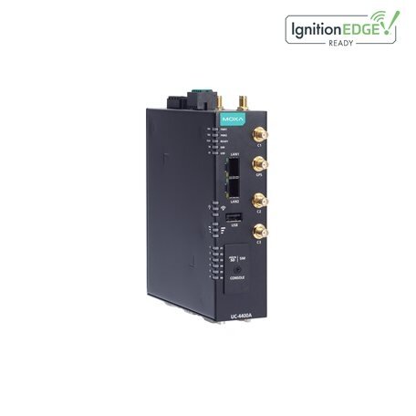 Moxa (UC-4434A-I-T) Arm Cortex-A53 keturių branduolių 1.6 GHz pramoninis kompiuteris 2 Ethernet prievadai, 4 nuosekliojo ryšio prievadai (2, komplektacija: 2-kV galvaninis atskyrimas), 2 CAN prievadai, 4 skaitmeniniai įėjimai (DI), 4 skaitmeniniai išėjima 1 Moxa (UC-4434A-I-T) Arm Cortex-A53 keturių branduolių 1.6 GHz pramoninis kompiuteris 2 Ethernet prievadai, 4 nuosekliojo ryšio prievadai (2, komplektacija: 2-kV galvaninis atskyrimas), 2 CAN prievadai, 4 skaitmeniniai įėjimai (DI), 4 skaitmeniniai išėjima 1