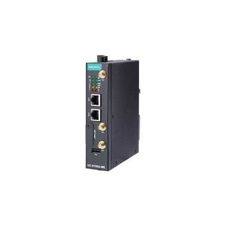 Moxa (UC-8112A-ME-T-LX) Arm architektūros DIN bėgelio pramoninis kompiuteris, komplektacija: 2 Ethernet prievadai, 2 nuosekliojo ryšio prievadai, 1 mažas PCIe lizdas skirta Wi-Fi arba LTE, Darbinė temperatūra: -40...75 °C 2 Moxa (UC-8112A-ME-T-LX) Arm architektūros DIN bėgelio pramoninis kompiuteris, komplektacija: 2 Ethernet prievadai, 2 nuosekliojo ryšio prievadai, 1 mažas PCIe lizdas skirta Wi-Fi arba LTE, Darbinė temperatūra: -40...75 °C 2