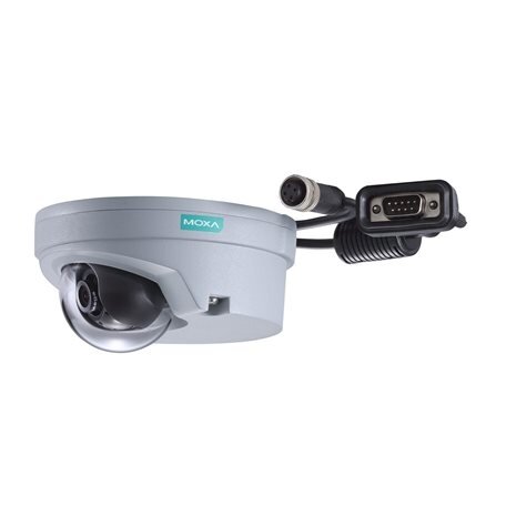 Moxa (VPort 06-2L36M) EN 50155, FHD, H.264/MJPEG IP kamera, komplektacija: M12 jungtis, 1 garso įėjimas, 24 VDC, 3.6 mm objektyvas, Darbinė temperatūra: -25...55 °C Moxa (VPort 06-2L36M) EN 50155, FHD, H.264/MJPEG IP kamera, komplektacija: M12 jungtis, 1 garso įėjimas, 24 VDC, 3.6 mm objektyvas, Darbinė temperatūra: -25...55 °C