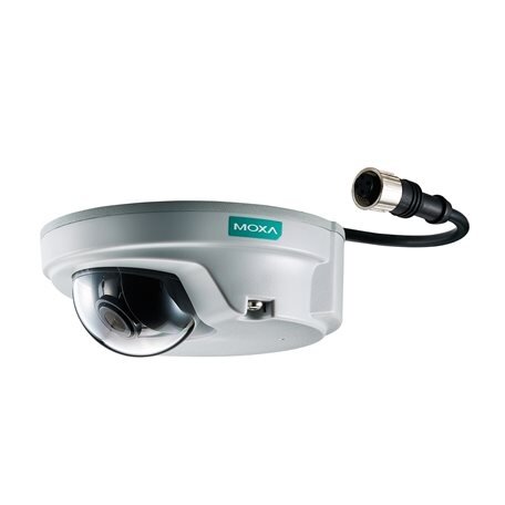 Moxa (VPort P06-1MP-M12-CAM60) EN50155, HD, kompaktiška IP kamera, M12 jungtis, 1 garso įėjimas, PoE, 6.0 mm objektyvas, Darbinė temperatūra: -25...55 °C 2 Moxa (VPort P06-1MP-M12-CAM60) EN50155, HD, kompaktiška IP kamera, M12 jungtis, 1 garso įėjimas, PoE, 6.0 mm objektyvas, Darbinė temperatūra: -25...55 °C 2
