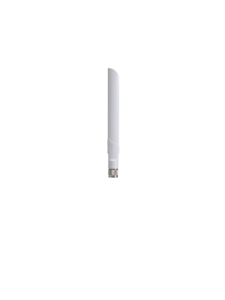 Moxa (ANT-WDB-ANM-0306) 3 dBi at 2.4 GHz or 6 dBI at 5 GHz, N-type (male), omnidirectional antenna