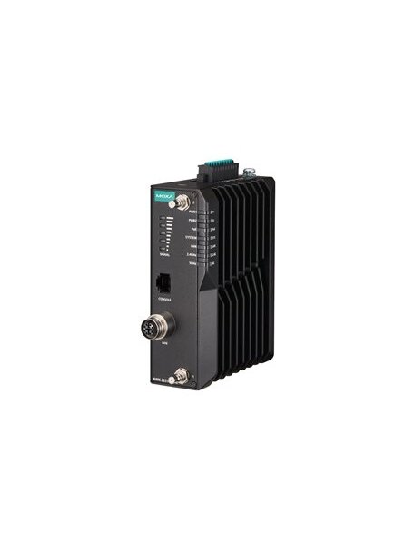 Moxa (AWK-3251A-M12-RCC-UN-T) Wi-Fi 5 (802.11ac) railway onboard wireless AP/client, IP30, UN band, -40 to 75°C operating temperature 3