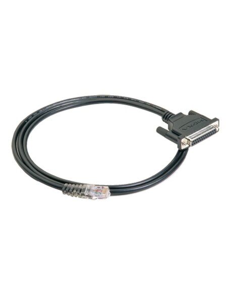 Moxa (CBL-RJ45F25-150) 8-pin RJ45 to DB25 female serial cable, 1.5 m