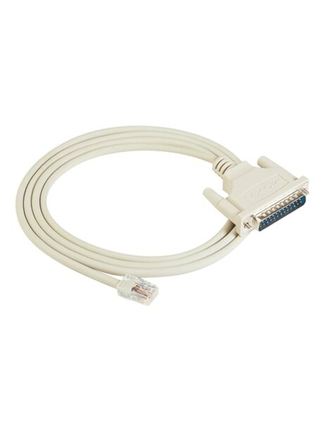 Moxa (CN20040) 10-pin RJ45 to DB25 male serial cable