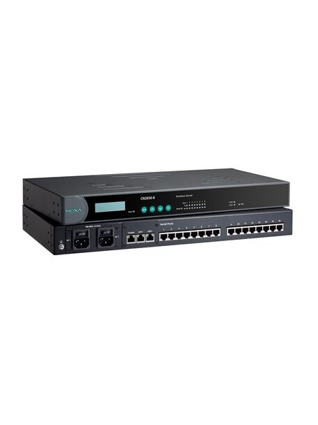 Moxa (CN2650-16-2AC) Dual-LAN, dual-AC-power terminal server with 16 RS-232/422/485 ports 1