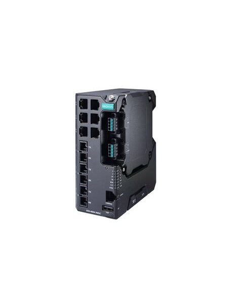 Moxa (EDS-4009-3SSC-LV) Managed Ethernet switch with 6 10/100BaseT(X) ports, 3 100BaseFX single-mode ports with SC connectors, dual power supply 12/24/48 VDC, -10 to 60°C operating temperature 3 Moxa (EDS-4009-3SSC-LV) Managed Ethernet switch with 6 10/100BaseT(X) ports, 3 100BaseFX single-mode ports with SC connectors, dual power supply 12/24/48 VDC, -10 to 60°C operating temperature 3