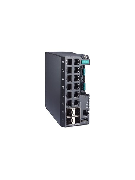 Moxa (EDS-4012-4GC-LV-T) Managed Ethernet switch with 8 10/100BaseT(X) ports, 4 10/100/1000BaseT(X) or 100/1000BaseSFP ports, dual power supply, 12/24/48 VDC, -40 to 75°C operating temperature Moxa (EDS-4012-4GC-LV-T) Managed Ethernet switch with 8 10/100BaseT(X) ports, 4 10/100/1000BaseT(X) or 100/1000BaseSFP ports, dual power supply, 12/24/48 VDC, -40 to 75°C operating temperature
