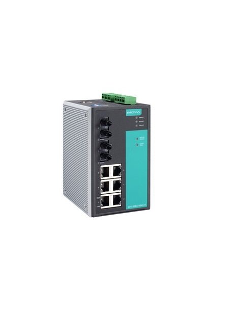 Moxa (EDS-508A) Managed Ethernet switch with 8 10/100BaseT(X) ports, 0 to 60°C operating temperature 2 Moxa (EDS-508A) Managed Ethernet switch with 8 10/100BaseT(X) ports, 0 to 60°C operating temperature 2