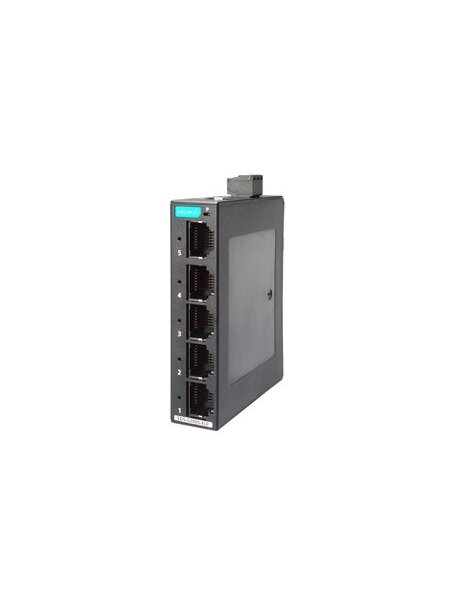 Moxa (EDS-G2005-ELP) Unmanaged full Gigabit Ethernet switch with 5 10/100/1000 BaseT(X) ports, 12/24/48 power input, plastic housing, -10 to 60°C operating temperature 3 Moxa (EDS-G2005-ELP) Unmanaged full Gigabit Ethernet switch with 5 10/100/1000 BaseT(X) ports, 12/24/48 power input, plastic housing, -10 to 60°C operating temperature 3