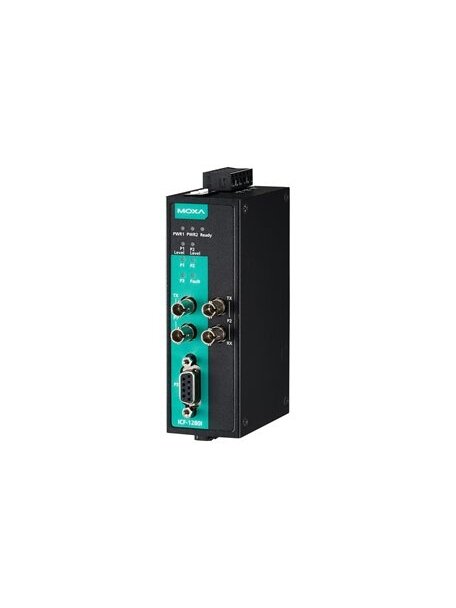 Moxa (ICF-1280I-M-ST) PROFIBUS to fiber converter, multi-mode, 2 ST connectors, 0 to 60°C operating temperature 2 Moxa (ICF-1280I-M-ST) PROFIBUS to fiber converter, multi-mode, 2 ST connectors, 0 to 60°C operating temperature 2