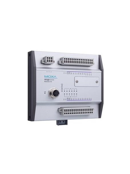 Moxa (ioLogik E1510-M12-T) Rugged I/O, 12 DIs, -40 to 85°C operating temperature 1