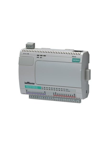 Moxa (ioMirror E3210) Universal Peer-to-Peer I/O, 8 DIs, 8 DOs, -10 to 60°C operating temperature 3