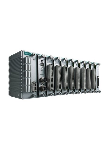 Moxa (ioPAC 8600-CPU30-RJ45-IEC-T) Rugged controller, 1 GHz CPU, 2-port RJ45 Ethernet, IEC 61131-3, -40 to 75°C operating temperature 2