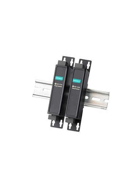 Moxa (ISD-1230-T) 4 data line advanced surge protector, RS-422/485, 20 kV surge protection, -40 to 85°C operating temperature