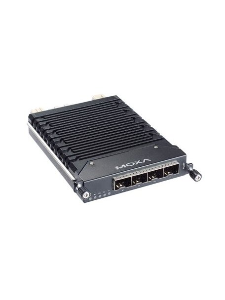 Moxa (LM-7000H-4GSFP) Gigabit Ethernet module with 4 100/1000BaseSFP slots