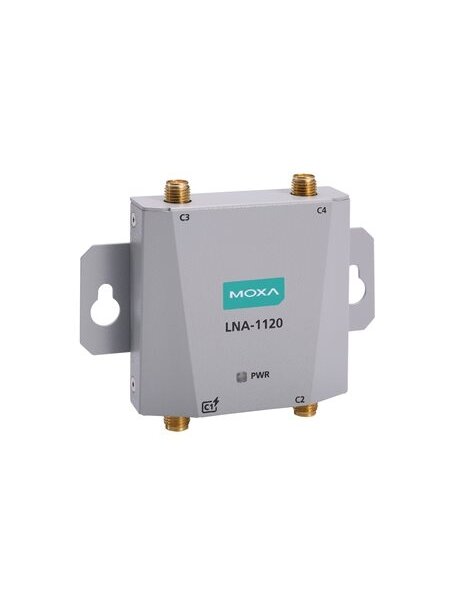 Moxa (LNA-1120-T) Industrial 5G low-noise amplifier, n48, n78, n79, n1, n3, and n7 bands, IP30, -40°C to 70°C operating temperature 1 Moxa (LNA-1120-T) Industrial 5G low-noise amplifier, n48, n78, n79, n1, n3, and n7 bands, IP30, -40°C to 70°C operating temperature 1