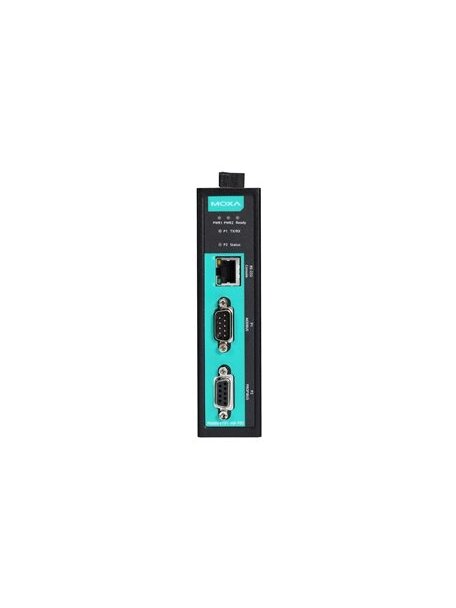 Moxa (MGate 4101-MB-PBS-T) 1-port Modbus-to-PROFIBUS Slave gateway, 12 to 48 VDC, -40 to 75°C operating temperature 3