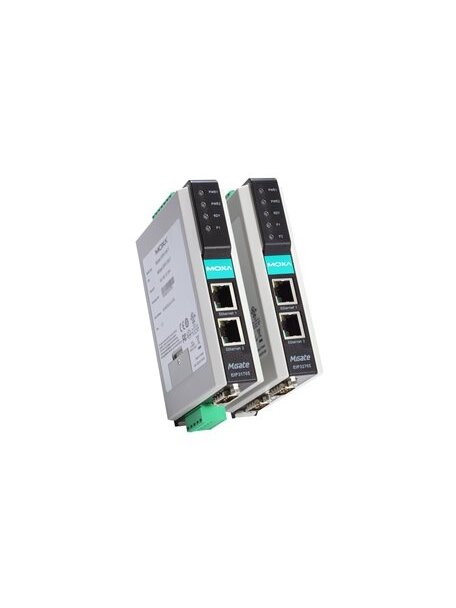 Moxa (MGate EIP3270-T) 2-port EtherNet/IP-to-DF1 gateway, -40 to 75°C operating temperature 1 Moxa (MGate EIP3270-T) 2-port EtherNet/IP-to-DF1 gateway, -40 to 75°C operating temperature 1