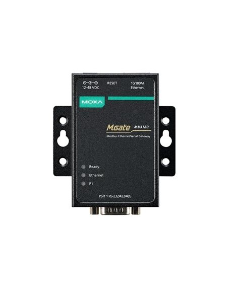 Moxa (MGate MB3180) 1-port standard Modbus gateway 3