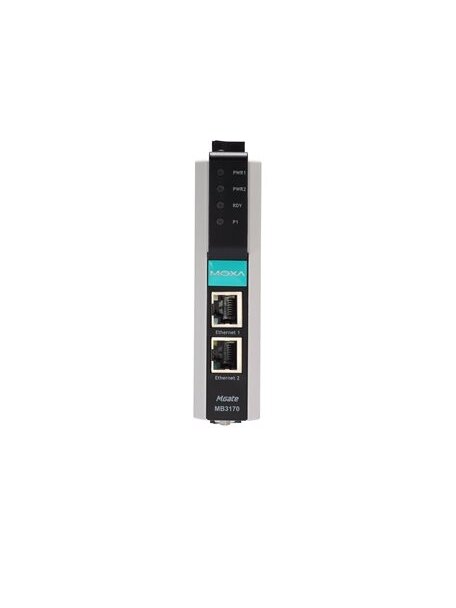 Moxa (MGate MB3270) 2-port advanced Modbus gateway, 0 to 60°C operating temperature 3 Moxa (MGate MB3270) 2-port advanced Modbus gateway, 0 to 60°C operating temperature 3