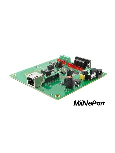 Moxa (MiiNePort E2-H-T) Embedded device server for TTL devices, drop-in module, 10/100M without RJ45 connector, 50 bps to 921.6 Kbps baudrate, -40 to 85°C operating temperature 2