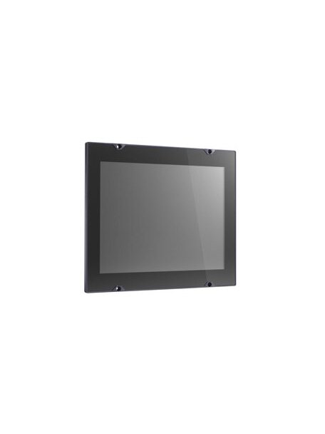 Moxa (MPC-2121-E4-CT-T) 12-inch panel computer with Intel Atom® E3845 1.91 GHz processor, 4 GB RAM, 1000-nit LCD with multi-touch, 24 to 110 VDC, IP66, EN 50155, -40 to 70°C operating temperature, conformal coating 3