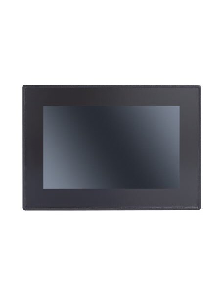 Moxa (MPC-3070W-E4-LB-T) 7-inch panel computer with Intel Atom® x6425E quad-core 2.0 GHz processor, 8 GB RAM, 400-nit multi-touch PCAP LCD, 2 LAN, 2 serial, 2 USB 3.0, 12/24 VDC power input, IP66 front panel, -30 to 60°C operating temperature 1