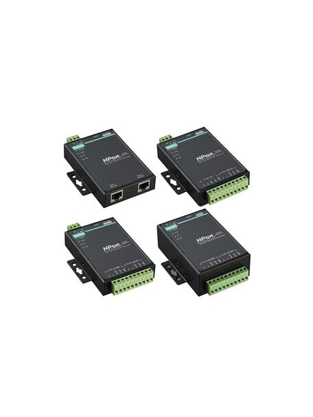 Moxa (NPort 5232I) 2-port RS-422/485 device server with 2 kV optical isolation, 0 to 55°C operating temperature 1 Moxa (NPort 5232I) 2-port RS-422/485 device server with 2 kV optical isolation, 0 to 55°C operating temperature 1