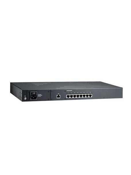 Moxa (NPort 5630-8) 8-port RS-422/485 rackmount device server with RJ45 connectors and 100 to 240 VAC power input 2