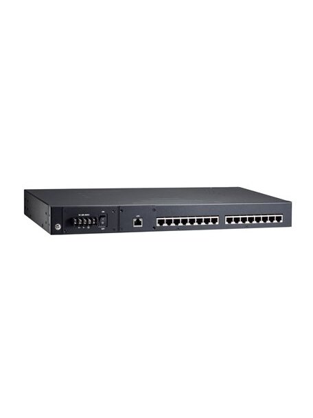 Moxa (NPort 5650-16-M-SC) 16-port RS-232/422/485 rackmount device server with multi-mode fiber (SC connector) 3