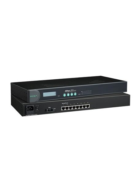 Moxa (NPort 5650-8-M-SC) 8-port RS-232/422/485 rackmount device server with multi-mode fiber (SC connector) Moxa (NPort 5650-8-M-SC) 8-port RS-232/422/485 rackmount device server with multi-mode fiber (SC connector)