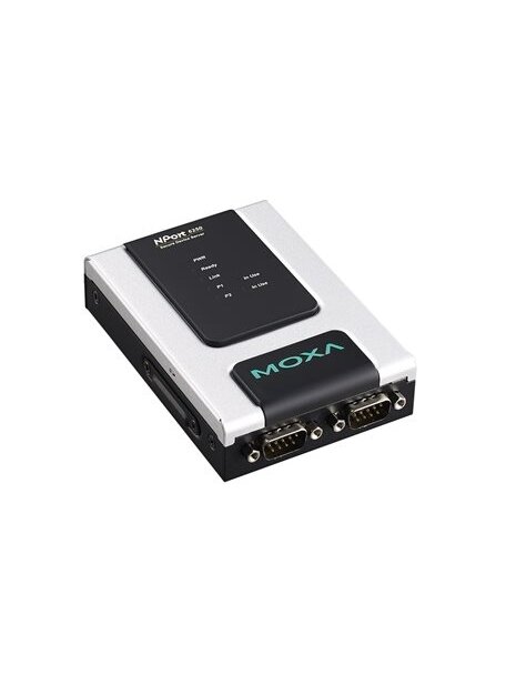 Moxa (NPort 6250-M-SC) 2-port RS-232/422/485 to multi-mode fiber (SC connector) secure device server Moxa (NPort 6250-M-SC) 2-port RS-232/422/485 to multi-mode fiber (SC connector) secure device server