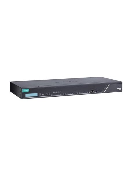 Moxa (NPort 6650-16-2AC-G2) 2nd Gen dual-LAN dual AC power 16-port RS-232/422/485 secure terminal server, -10 to 60°C operating temperature Moxa (NPort 6650-16-2AC-G2) 2nd Gen dual-LAN dual AC power 16-port RS-232/422/485 secure terminal server, -10 to 60°C operating temperature