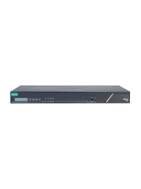 Moxa (NPort 6650-16-G2-T) 2nd Gen dual-LAN 16-port RS-232/422/485 secure terminal server, -40 to 75°C operating temperature 3 Moxa (NPort 6650-16-G2-T) 2nd Gen dual-LAN 16-port RS-232/422/485 secure terminal server, -40 to 75°C operating temperature 3