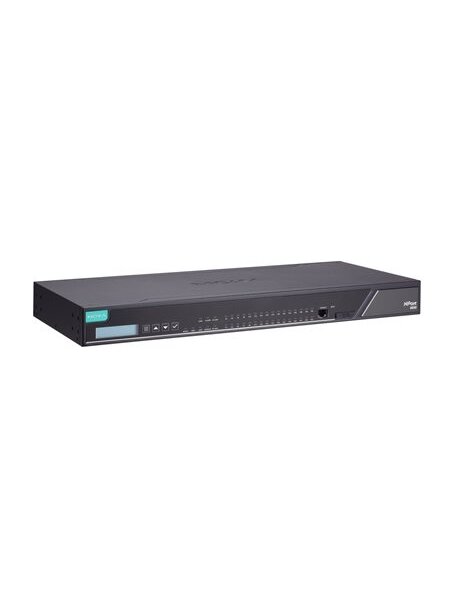 Moxa (NPort 6650-32-2AC-G2) 2nd Gen dual-LAN dual AC power 32-port RS-232/422/485 secure terminal server, -10 to 60°C operating temperature Moxa (NPort 6650-32-2AC-G2) 2nd Gen dual-LAN dual AC power 32-port RS-232/422/485 secure terminal server, -10 to 60°C operating temperature