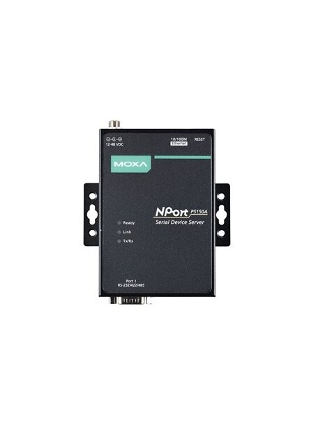 Moxa (NPort P5150A) 1-port RS-232/422/485 PoE device server, 0 to 60°C operating temperature 3 Moxa (NPort P5150A) 1-port RS-232/422/485 PoE device server, 0 to 60°C operating temperature 3