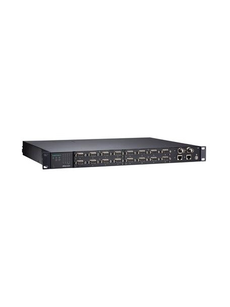 Moxa (NPort S9650I-16-2HV-SSC-T) 16-port RS-232/422/485 rugged device server, 2 10/100BaseT(X) ports with IEEE 1588v2 support, 88 to 300 VDC or 85 to 264 VAC, -40 to 85°C operating temperature, with 2-port Ethernet single-mode SC connector fiber module 1 Moxa (NPort S9650I-16-2HV-SSC-T) 16-port RS-232/422/485 rugged device server, 2 10/100BaseT(X) ports with IEEE 1588v2 support, 88 to 300 VDC or 85 to 264 VAC, -40 to 85°C operating temperature, with 2-port Ethernet single-mode SC connector fiber module 1