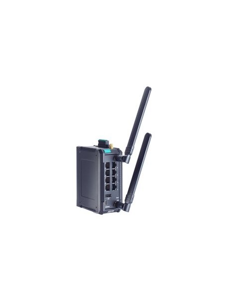 Moxa (OnCell G4308-LTE4-GL) Industrial LTE Cat. 4 cellular secure router, global band support, 8 10/100/1000BaseT(X) RJ45 ports, -10 to 55°C operating temperature 3