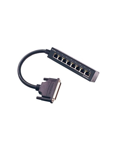 Moxa (OPT 8A+) VHDCI 68 to 8 x DB25 female connection box