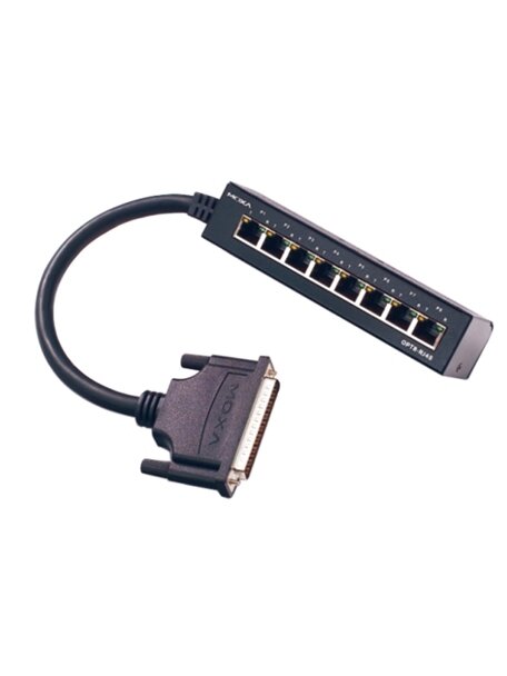 Moxa (OPT8-RJ45) M62 to 8 x RJ45 (8-pin) connection box, 30 cm