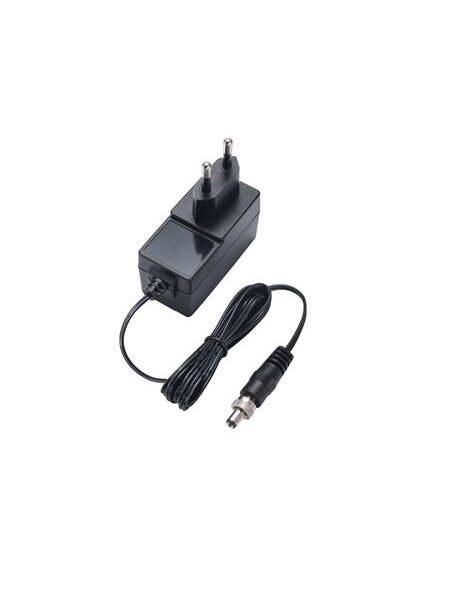 Moxa (PWR-12050-KR-S1) Locking barrel plug, 12 VDC, 0.5 A, 100 to 240 VAC, KR plug, 0 to 40°C operating temperature