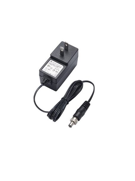 Moxa (PWR-12050-USJP-S1) Locking barrel plug, 12 VDC, 0.5 A, 100 to 240 VAC, US/JP plug, 0 to 40°C operating temperature