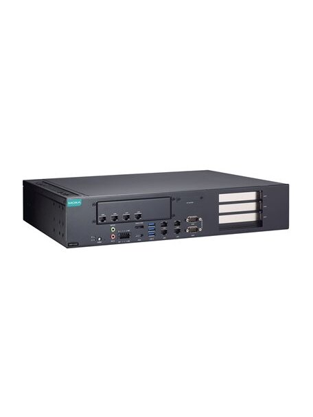Moxa (RKP-C220-C5-T) Rackmount 2U computer with Intel® Core™ i5-13500TE processor, 4 LAN ports, 2 serial ports, 4 DIs, 4 DOs, 3 USB 3.0 ports, 1 HDMI port, 1 DisplayPort, 2 SSD slots, 1 M.2 M Key 2280 slot, 2 M.2 M Key 2242 slots, 12/24 VDC power input, - 3 Moxa (RKP-C220-C5-T) Rackmount 2U computer with Intel® Core™ i5-13500TE processor, 4 LAN ports, 2 serial ports, 4 DIs, 4 DOs, 3 USB 3.0 ports, 1 HDMI port, 1 DisplayPort, 2 SSD slots, 1 M.2 M Key 2280 slot, 2 M.2 M Key 2242 slots, 12/24 VDC power input, - 3