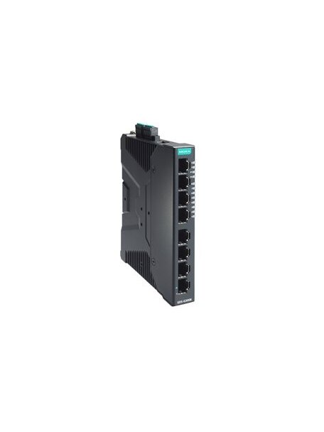 Moxa (SDS-G3008) Compact industrial full Gigabit smart Ethernet switch with 8 10/100/1000BaseT(X) ports, dual 12/24/48 VDC power inputs, -10 to 60°C operating temperature Moxa (SDS-G3008) Compact industrial full Gigabit smart Ethernet switch with 8 10/100/1000BaseT(X) ports, dual 12/24/48 VDC power inputs, -10 to 60°C operating temperature