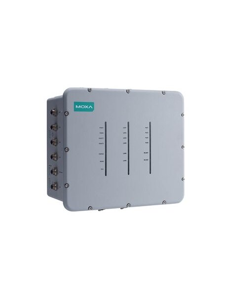 Moxa (TAP-323-EU-CT-T) Wi-Fi 4 (802.11n) railway wayside outdoor train-to-ground dual-radio wireless AP, IP68, EU band, -40 to 75°C operating temperature, conformal coating 1