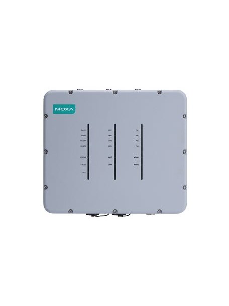 Moxa (TAP-323-JP-CT-T) Wi-Fi 4 (802.11n) railway wayside outdoor train-to-ground dual-radio wireless AP, IP68, JP band, -40 to 75°C operating temperature, conformal coating 2