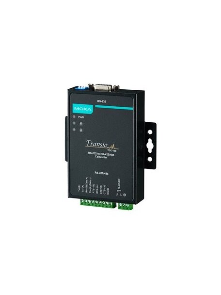 Moxa (TCC-100I-T) RS-232 to RS-422/485 converter with optical isolation, -40 to 85°C operating temperature 2 Moxa (TCC-100I-T) RS-232 to RS-422/485 converter with optical isolation, -40 to 85°C operating temperature 2