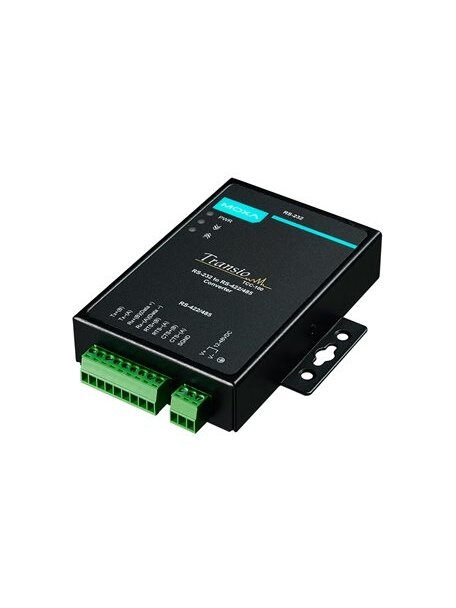 Moxa (TCC-100I-T) RS-232 to RS-422/485 converter with optical isolation, -40 to 85°C operating temperature 3