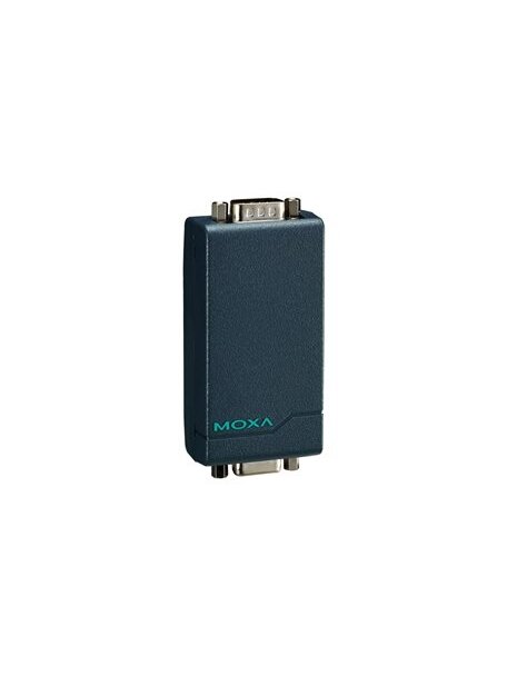 Moxa (TCC-80-DB9) Port-powered RS-232 to RS-422/485 converter with 15 kV serial ESD protection and DB9 male connector on the RS-422/485 side
